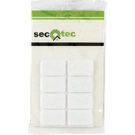 Artikelbild für SECOTEC Filzgleiter selbstklebend eckig weiß 36X22 mm SB-8