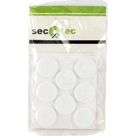 Artikelbild für SECOTEC Filzgleiter-Set selbstklebend rund 44-tlg. weiß 17/22/28 mm SB-1