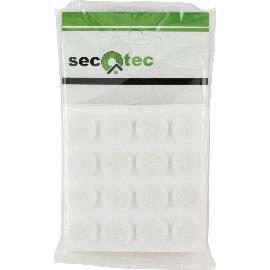 Artikelbild für SECOTEC Filzgleiter selbstklebend rund weiß 22 mm Profi-Pack SB-80