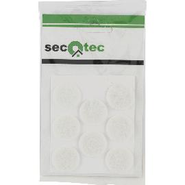Artikelbild für SECOTEC Filzgleiter selbstklebend rund weiß 28 mm SB-8