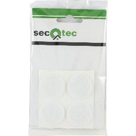 Artikelbild für SECOTEC Filzgleiter selbstklebend rund weiß 35 mm SB-4