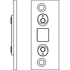 Slika artikla za MACO upadnica PVC prag Aluplast FT 24 mm univerzalna srebrna (216868)