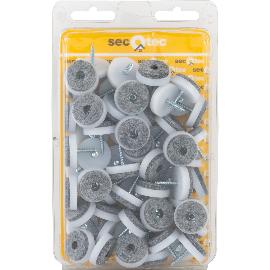 Artikelbild für SECOTEC Gleitnägel mit Filz zum Schrauben ø24 mm 60 Stk