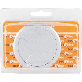 Artikelbild für SECOTEC Kabeldurchgang rund 60 mm 3-teilig silber SB-1 BL5