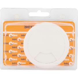 Artikelbild für SECOTEC Kabeldurchgang rund 60 mm 3-teilig weiß SB-1 BL5