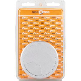 Artikelbild für SECOTEC Kabeldurchgang rund 80 mm 3-teilig silber SB-1 BL12