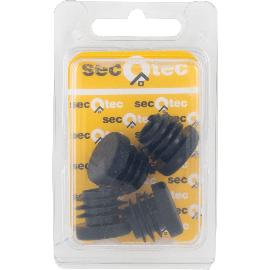 Artikelbild für SECOTEC Fußkappen für Rundrohre innen 16 - 18 mm schwarz SB-4