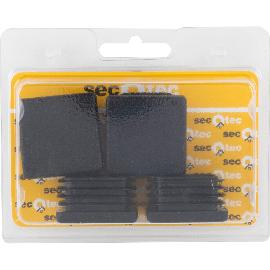 Artikelbild für SECOTEC Fußkappen für Vierkantrohre innen 40x40 mm schwarz SB-4