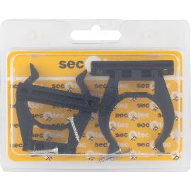 Artikelbild für SECOTEC Sockelblenden-Clips Unico mit Anschraubplatte Kunststoff schwarz SB-2