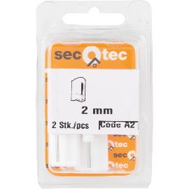 Artikelbild für SECOTEC Vitragenhaken selbstklebend weiß SB-2