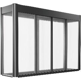 Obrázek produktu pro BIOHORT nástavba záhonu Florentina 2 x 0,5 tmavě šedá