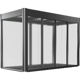 Obrázek produktu pro BIOHORT nástavba záhonu Florentina 2 x 1 tmavě šedá