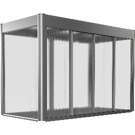 Obrázek produktu pro BIOHORT nástavba záhonu Florentina 2 x 1 šedý křemen