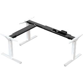 Artikelbild für Tischgestell EVO Basic, 90° Winkelanwendung, elektrisch verstellbar, weiß