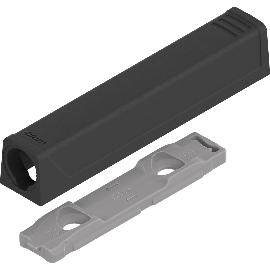 Termékkép BLUM TIP-ON egyenes adapterlap 956A1201, hosszú változat, karbonfekete