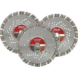 Artikelbild für DIEWE Diamant-Trennscheibenset 230 x 22.23/14mm - 3 Stück