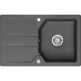 Artikelbild für SYSTEMCERAM Einbauspüle Solva 80, 800 x 510mm, Schiefer, reversibel