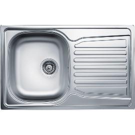 Artikelbild für SOLIDO Einbauspüle Oberon EX163, Edelstahl inkl. S-701-K