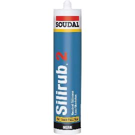 Artikelbild für SOUDAL Neutralsilikon Silirub 2 schwarz  300ml