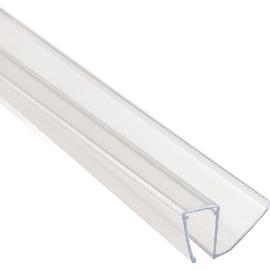 Immagine dell'articolo per Profilo idrorepellente per vetro DORMA, vetro da 8/10 mm, 2000 mm, trasparente