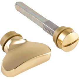 Artikelbild für MARCHESI WC Sperrgarnitur, Messing poliert schutzlackiert