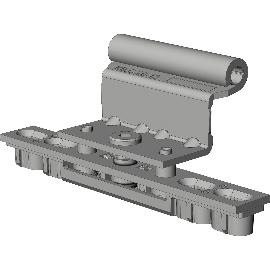 Artikelbild für WINKHAUS Kippband KB.C.20-13.WS 80 kg weiß