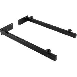 Slika artikla za Zidna konzola za teške terete od čelika, dubina 450 mm, čelik crni