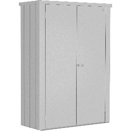 Artikelbild für BIOHORT Terrassenschrank Romeo L High silber-metallic