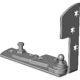 Artikelbild für WINKHAUS Ecklager EL.H.IF-N.29-13-12.RS Eurofalz 29 mm 13V silber rechts