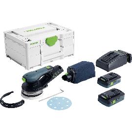 Artikelbild für FESTOOL Akku-Exzenterschleifer ETSC 2 125 Plus 18 Volt / 4,0 Ah (IEC) Li-Ion
