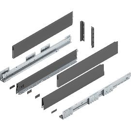 Artikelbild für BLUM MERIVOBOX SET Höhe E-Boxcap BLUMOTION B, 70kg, NL 600, Oriongrau