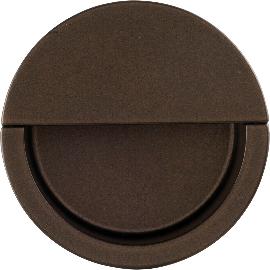 Artikelbild für Muschelgriff Dotos ø 50 mm, Einlass ø 46 mm, Zinkdruckguss bronze