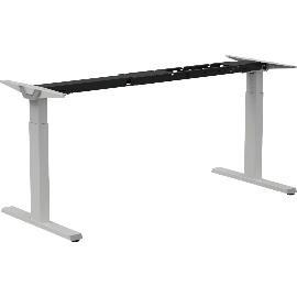 Obrázek produktu pro Stolová podnož PickUp, mechanicky nastavitelná, šířka 1200-1800mm, barva hliníku
