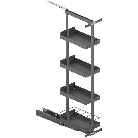 Slika artikla za PEKA set visoka omara Standard, ŠK 300 mm, 1600 - 2000 mm, antracitna