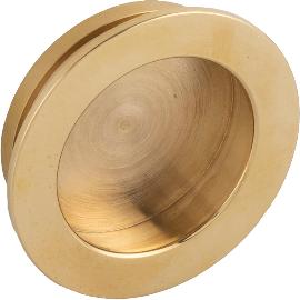 Slika artikla za Muschelgriff Ogma ø 48,5 mm, Einlass ø 41 mm, Messing poliert