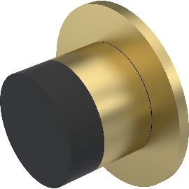 Obrázek produktu pro KWS nástěnný doraz dveří 2007 ø 50 mm, matná mosaz