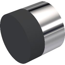 Obrázek produktu pro KWS stěnový dveřní doraz 2008 ø 30 mm, nerez ocel leštěná