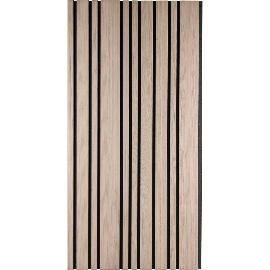 Artikelbild für Designpaneel plus Muster Eiche Natur MDF schwarz