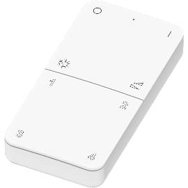 Slika artikla za MEC Lite daljinec, 4-kanalni, bel