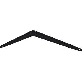 Obrázek produktu pro Konzola pevná, Höhe 185 mm, hloubka 245 mm, ocelový plech s černým práškováním