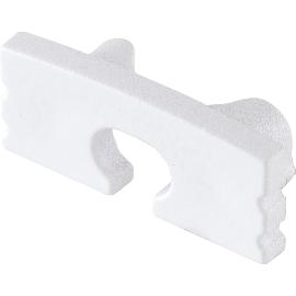 Slika artikla za Zaključna kapa BLine-S ON z izvrtino, bel