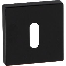 Slika artikla za MARCHESI rozeta za ključe, BB, 52 x 52, višina 10 mm, zamak, črn, mat