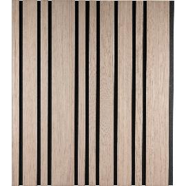 Obrázek produktu pro Designový panel MDF masiv Plus s měkkou hranou dub přírodní surový/černý