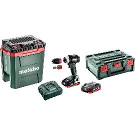 Termékkép METABO akkus szett akkus fúró-csavarozó BS 18 LT BL Q + hűtőláda KB 18 BL 18Volt