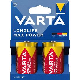Artikelbild für VARTA Batterie Longlife Max Power LR20/D 1,5 Volt 2 Stück