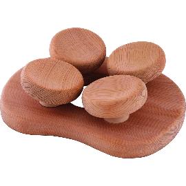 Artikelbild für HARVIA Kopfstütze ergonomisch Holz Zeder
