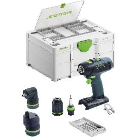 Artikelbild für FESTOOL Akku-Bohrschrauber T 18+3 Li Basic-Set 18 Volt