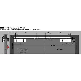 Obrázek produktu pro Dveřní zavírač TS 93B GSR/BG-V,EN 2-5, pro 2-křídlé dveře s kluznou lištou