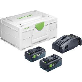 Artikelbild für FESTOOL Akku-Starterset SYS 18 Volt / 2 x 8,0 Ah SCA 16