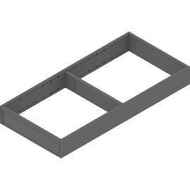 Obrázek produktu pro BLUM AMBIA LINE ZC7S450RS2 široký zásuvk. rámeček, délka 450mm, ocel Orion šedá